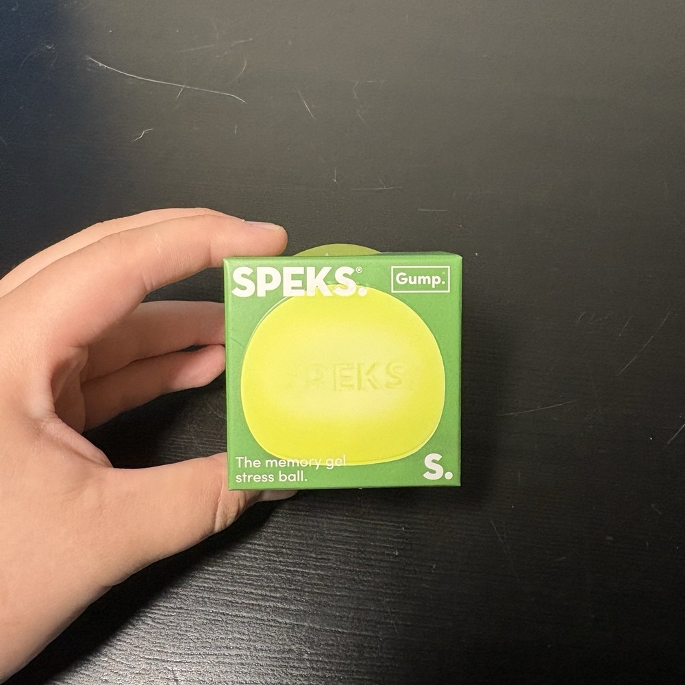 Speks Gump Stress Ball Silky Soft Memory Gel Squishy Fidget In Hand Fast Ship